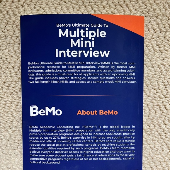 Medical School- MMI (Multiple Mini Interview) Handbook - Picture 2 of 2